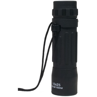 Dalekohled monokulár, 10x25, černý, Mil-Tec