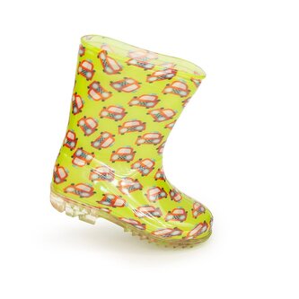 chlapecké holínky PVC - potisk autíčko, Pidilidi, PL0037-19,  zelená - 24