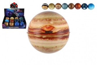 Míček extrémně skákací planety pěnový 6cm mix druhů (1 KS)