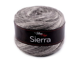 Pletací příze Sierra 150 g - 1 ks - 3 (7206) šedá