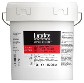 Lesklý super heavy gel Liquitex professional 3,78 l
