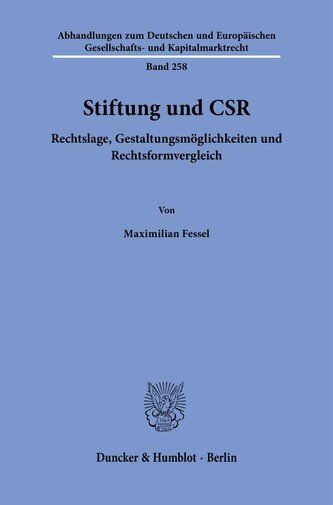 Stiftung und CSR