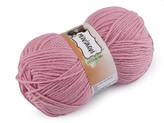 Pletací příze medvídková 100 g - 1 ks - 4 (85002) růžová světlá