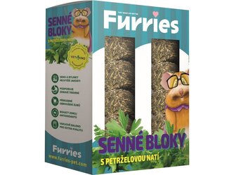 Furries senné bloky z českých luk s petrželovou natí 800g