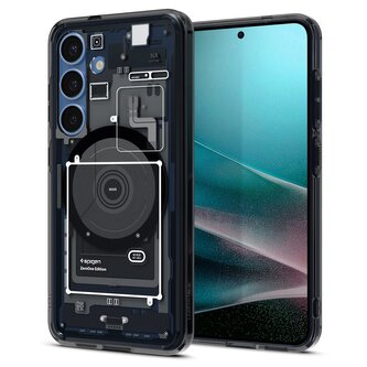 Etui Spigen Ultra Hybrid Mag na Samsung Galaxy S25 Zero One - czarne