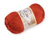 Pletací příze Alize Diva 100 g - 1 ks - 12 (36) terakota