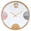Hodiny nástěnné - bílé, pouze s číslem 12, MDF, 60 cm