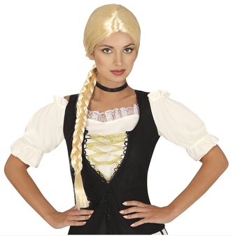 Dámská paruka - dlouhý blond cop