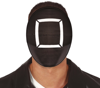 Maska čtverec pro dospělé - Squid game - Hra na oliheň