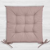 Zahradní prošívaný podsedák na židli GIARDINO pudrová růžová 40x40 cm Mybesthome