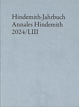 Hindemith-Jahrbuch 2024