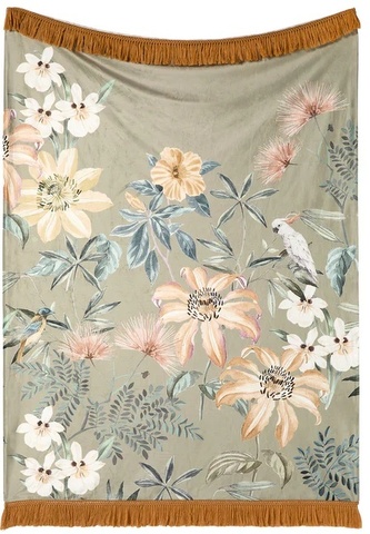 Přehoz Sagara Green 130x180