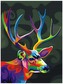 Numermoalowanie Classic 30x40 Kolorowy jeleń, iPicasso