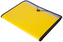 Teczka z gumką A4 7-przegródek Rio żółta, Deli