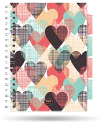 Kołonotes A5 PP Chocolove CoolPack, Patio