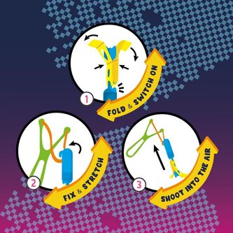 Proca sky-shooter świecąca Take Action, Trendhaus