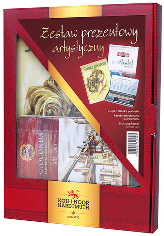 Książka sztuka Portretu w zestawie, Koh-I-Noor