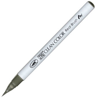 Marker Clean Color Real Brush - gray brown  094, Kuretake