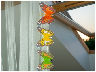 Motylki dekoracyjne roz. 12 cm, op. 3 szt., Aliga