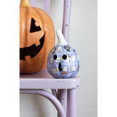 Dynia przestraszona Halloween 10 x 16 x 10 cm z masy papierowej SA229C, Decopatch