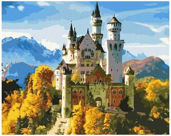 Numeromalowanie Classic 40x50 Fussen Neucchwanstein PC4050974, iPicasso