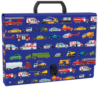 Teczka twarda z rączką pojazdy 11, Derform