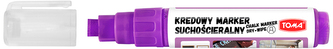 Marker suchościeralny 5x8mm fioletowy, Toma