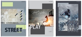 Zeszyt B5 80k kratka 70g Poster, Top 2000