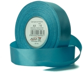 Wstążka satynowa 38mm/32m niebieska  AX 38-16, Aliga