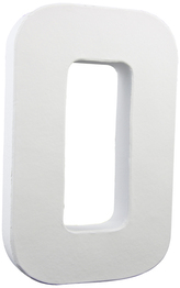 Litera 3D duża 20cm „O” AC714 C, Decopatch