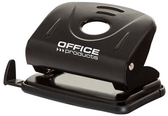 Dziurkacz dziurkuje do 25 kartek, metal, czarny, Office Products