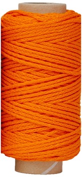 Sznurek ozdobny 10 dag 50 MB pomarańczowy, Tres