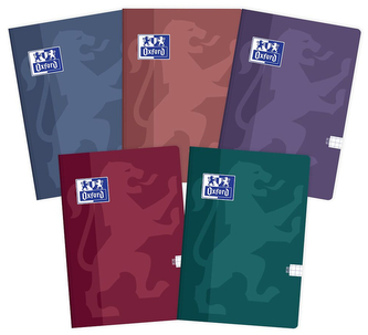 Brulion A5 80 k kratka oprawa miękka Touch Trend, Oxford