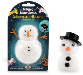 Zestaw kreatywny Bałwanek, masa nie wysychająca, 7 elementów MAGIC MOMENTS, Trendhaus