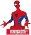 Lampka 3D z budzikiem (4x1) Spiderman, Kids