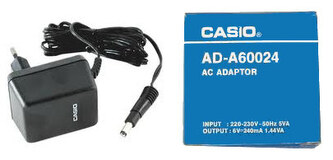 Zasilacz do kalkulatora AD-A60024SG-P1-OP1, Casio
