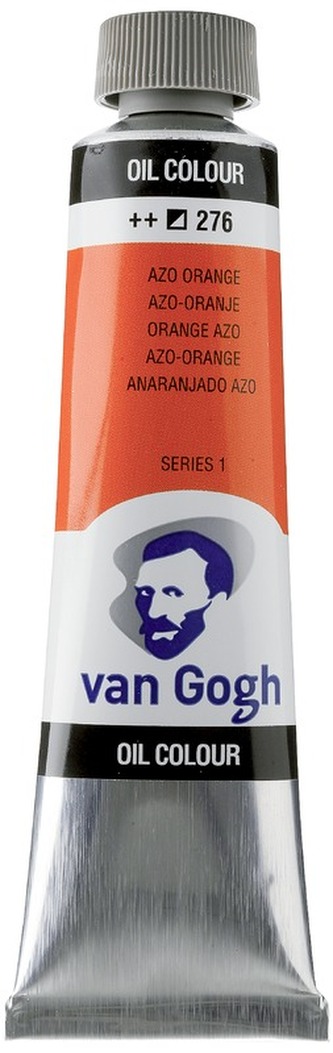 Farba olejna Van Gogh, 40ml Azo Orange 276, Talens