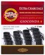 Węgiel prasowany twardość 4 Hard 12mm op. 4szt. 8694, Koh-I-Noor