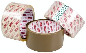 Taśma pakowa 48 mm x 66 m brązowa 3788, Titanum