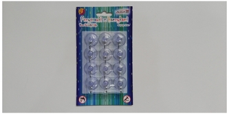 Przyssawka z haczykiem PG-4750 2,5cm op. 12szt., Aliga