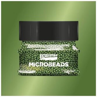 Mikrokulki 0,8-1mm 40g zielone, Pentart