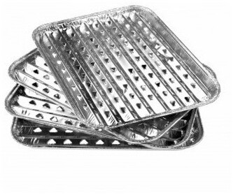 Tacki aluminiowe duże op. 4 szt., Arpex