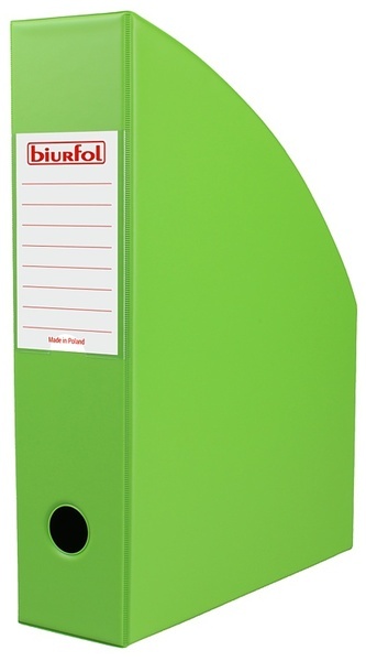 Pojemnik na czasopisma 7cm ziel.(grass) KSE-35-02, Biurfol