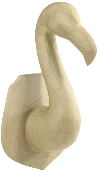 Trofeum Flaming duże 19,5 x 16 x 35 cm z masy papierowej MA028 C, Decopatch