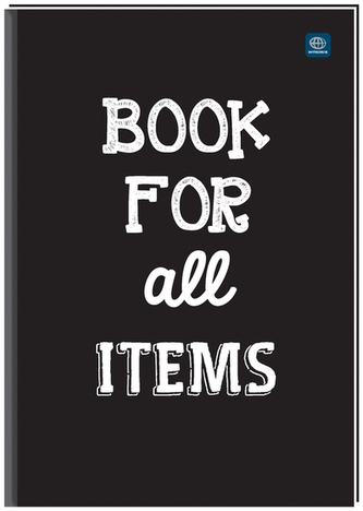 Brulion B5 160 k. kratka oprawa twarda, Interdruk