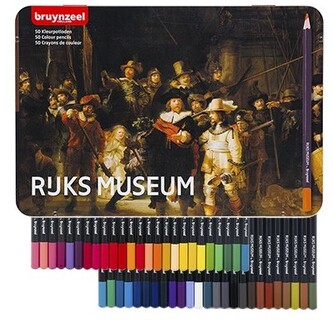 Kredki ołówkowe 50-kol. Rijksmuseum, Straż Nocna, Bruynzeel