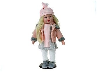 Lalka 45cm stylowa z dźwiękiem 522036, Adar