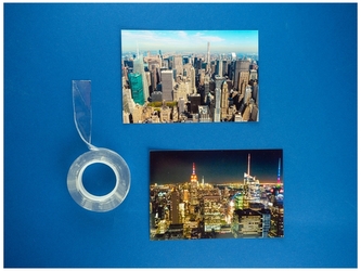 Taśma przezroczysta samoprzylepna PSD-2397 dwustronna, montażowa, 20 mm x 1,5 m, Aliga