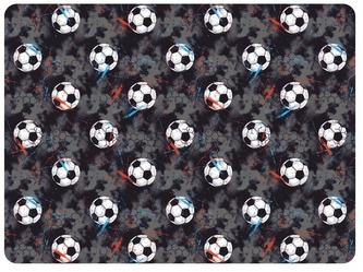 Podkładka do prac plastycznych A4 PP z nadrukiem Piłki, Biurfol