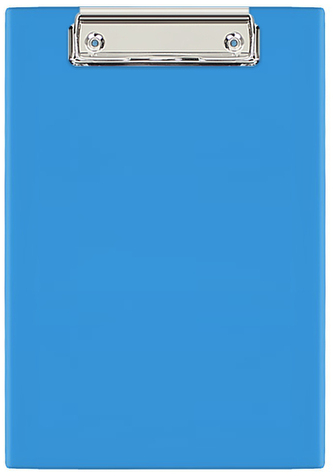 Deska z klipsem A5 błękit.(sky) KKL-00-06, Biurfol